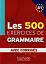 Les 500 Exercices de Grammaire. Livre + corrigés intégrés A1 - мініатюра 1