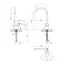 Змішувач для кухні Kroner KRM Odra - C032WHI (CV021173) - мініатюра 6