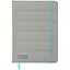 Щоденник датований Buromax Aura 2026 A5 штучна шкіра/поролон сірий (BM.21100-09) - мініатюра 1