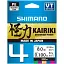 Шнур Shimano Kairiki 4 PE 300 м (Multi Colour) 0.10 мм 6.8 кг - мініатюра 1