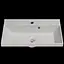 Раковина матовая врезная Amidicon Rubicon 60 600x350 из литого камня RUBICON_60_MAT, Белый матовый - миниатюра 1