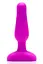 Анальна пробка B-Vibe Vibrating Novice Plug 10 см (рожевий) - мініатюра 1