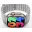 Умные часы Smart Watch Hello Watch 3 Full HD AMOLED 49 мм Белый - миниатюра 4