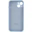 Чохол Epik Silicone Case Full Camera Protective AA для Apple iPhone 13, 6.1 Блакитний/Sweet Blue - мініатюра 4