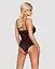 Кружевное боди с доступом 818-TED-1 teddy M/L черное - миниатюра 2