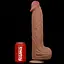 Фалоімітатор LoveToy Sliding-Skin Dual Layer Dong King Sized 36 см тілесний - мініатюра 14