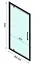 Душова кабіна Rea Rapid Swing 80x90 black REA-K6421 + REA-K6409, Чорний матовий, Універсальна, прозорий - мініатюра 6