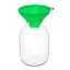 Воронка (лейка) Ø 15,5 см пластиковая с широким горлом на банку, Kitchette Зеленый 86410 - миниатюра 2