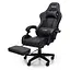 Крісло геймерське Hanert G-Force з підставкою для ніг Black - мініатюра 3