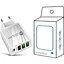 Зарядний пристрій Mirrow 3 USB Type-C Super Charge/Quick Charge 36W White (985741235) - мініатюра 3