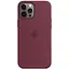 Оригинальный силиконовый чехол Apple Silicone Case MagSafe для iPhone 12 Pro Max (6.7") Plum (MHLA3ZE/A) - миниатюра 4