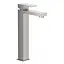 Змішувач для умивальника високий Volle Pardo cepillado níquel 1548.010202 Никель - мініатюра 1