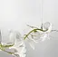 Підвісна видовжена люстра у флористичному мотиві | Арт. D 7370 L GD | Line F - мініатюра 4