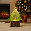 Світильник-декор новорічний Ялинка XHF-8003 LED 5 мелодій USB AAх3 (15х15х23см) - мініатюра 5