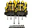 Отвертки 20 бит, SL, PH, Torx, H, 10 торцевых головок, набор 47шт Stanley hoz0014100 - миниатюра 1