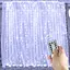 Гирлянда штора капля росы Sun Lamp 3х3 м 300 LED с пультом и USB питанием белый свет - миниатюра 2