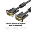 Кабель Vention VGA(3+6) Male to Male Cable with ferrite cores 5M Black (DAEBJ) - мініатюра 3