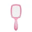 Щітка для волосся Salon Professional SP0099 SL масажна, продувна 20 см рожева з білим - мініатюра 3