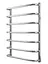 Водяна рушникосушка Mario Стандарт 700x530/500, Хром - мініатюра 1