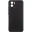 Чохол Silicone Cover Lakshmi Full Camera (AA) для Xiaomi Redmi A1 / A2 Чорний / Black - мініатюра 1