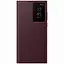 Чохол-книжка Samsung Smart Clear View Cover для Samsung Galaxy S22 Ultra SM-S908 Burgundy (EF-ZS908CEEGRU) - мініатюра 1