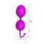 Вагінальні кульки 'Весняна розкіш' Фіолетовий - мініатюра 2