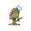 Коллекционная фигурка Funko Pop Marvel Comic Cover Грут Обложка Комикса Groot 10 см FP MCC G 12 - миниатюра 2