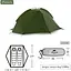 Двомісний легкий намет Naturehike Tagar NH17T180-J (Темно-зелений) - мініатюра 7