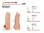Насадка на член Kokos Nude Sleeve NS 001 L Kokos SX1472 101352 - мініатюра 4