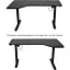 Компьютерный игровой стол Barsky StandUp Corner 1450x850 мм Black (BSTc-01) [111780] - миниатюра 6