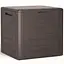 Ящик для наружного хранения Prosperplast WOODEBOX 140 л, коричневый - миниатюра 1