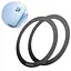 Магнитное кольцо Baseus Halo Series Magnetic Ring (2 Pack) Black (PCCH000001) - миниатюра 3
