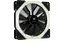 Вентилятор Vinga LED FAN-01 WHITE Black - мініатюра 1