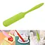 Шпатель кондитерский силиконовый лопатка кондитерская для торта 24 см, Kitchen Master Салатовый 87105 - миниатюра 1
