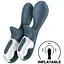 Анальный вибратор Satisfyer Air Pump Booty 2 надувается - миниатюра 2