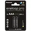 Акумулятор Panasonic AAA Eneloop 930mAh Pro NI-MH * 2 (BK-4HCDE/2CP) - мініатюра 1