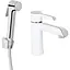 Змішувач для раковини Qtap Grand (з гігієнічним душем) QTGRA272CRW45671 - мініатюра 1