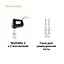 Миксер Braun MultiMix 2 HM 2110 BK (0X22211062) - миниатюра 7