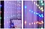 Гирлянда штора LED Star Sun Lamp большие капли росы 3х2.5 метра 200 LED RGB с пультом - миниатюра 2