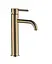 Смеситель для раковины VBI Milano brushed gold высокий VBI-050101BG Золотой - миниатюра 1