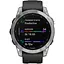 Смарт-годинник Garmin Fenix 7 Silver with Graphite Band (010-02540-00/01) - мініатюра 5
