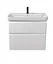Тумба Мойдодир Fluffy 80-U з умивальником Vivace 80 Білий матовий - мініатюра 5