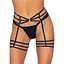 Leg Avenue Rhinestone garter strapps Black - миниатюра 1