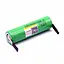 Високострумовий акумулятор LiitoKala 18650 Samsung 25R 2500мАч 20А для пайки (Зелений) - мініатюра 1
