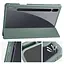 Чохол TPUCristal SlimTPU Spen holder Samsung Galaxy Tab S9/S9 Fe DarkGreeb - мініатюра 4