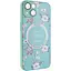 Чохол Epik TPU+PC Secret Garden with MagSafe для Apple iPhone 15, 6.1 Mint - мініатюра 2