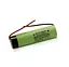 Акумулятор Li-ion 18650 Panasonic 3400 мАг 3,7В + провід DIY (Зелений) - мініатюра 1