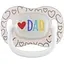 Пустышка силиконовая симметричная Canpol babies LoveMum&Dad 0-6 месяцев 2 шт. (34/939) - миниатюра 3