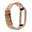 Ремінець Steel Strap Mi Band 7 Gold - мініатюра 2