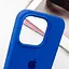 Чохол Epik Silicone Case Full Protective AA для Apple iPhone 15 Pro 6.1 Синій/Capri Blue - мініатюра 3